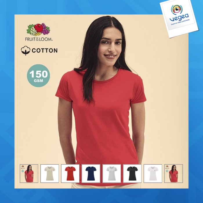 Camiseta de color para mujer - iconic