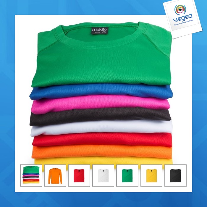 Camiseta de manga largatecnica maik