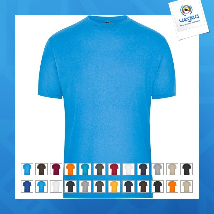 Camiseta de trabajo ecológica para hombre - daiber