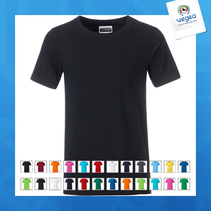 Camiseta ecológica para niños