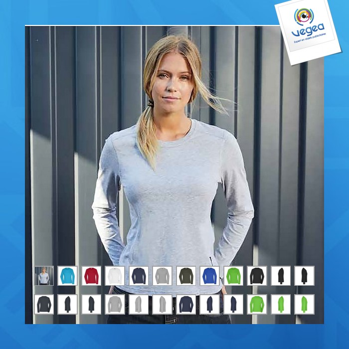 Camiseta orgánica para mujer - james & nicholson