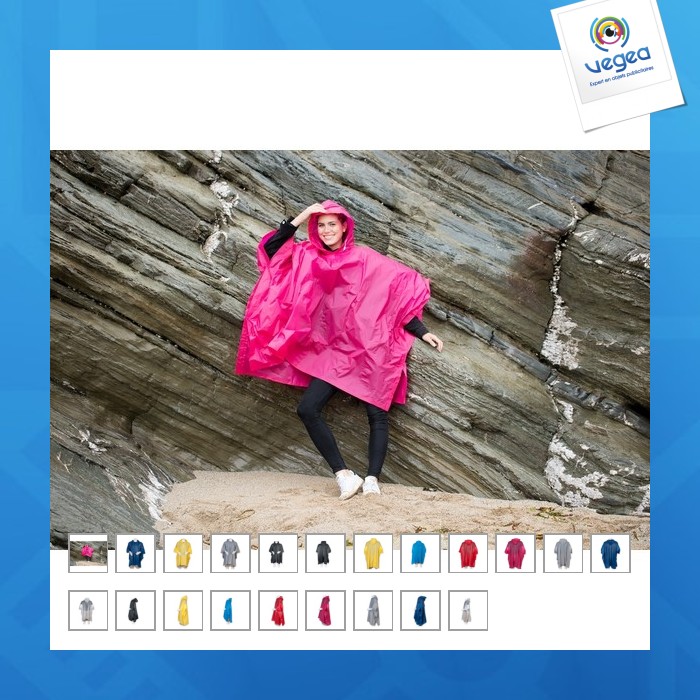 Capa de lluvia de pvc