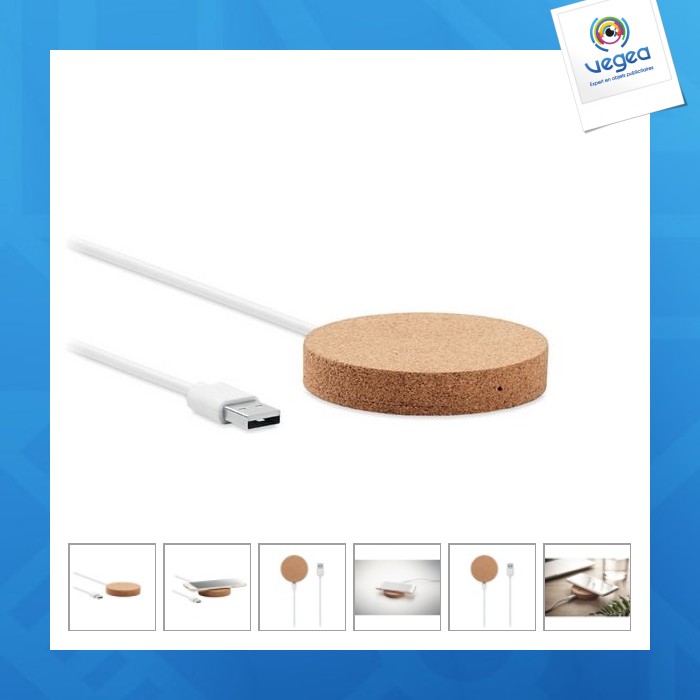 Cargador inalámbrico redondo koke