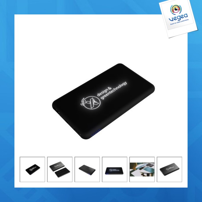 Cargador solar iluminado 5000mah
