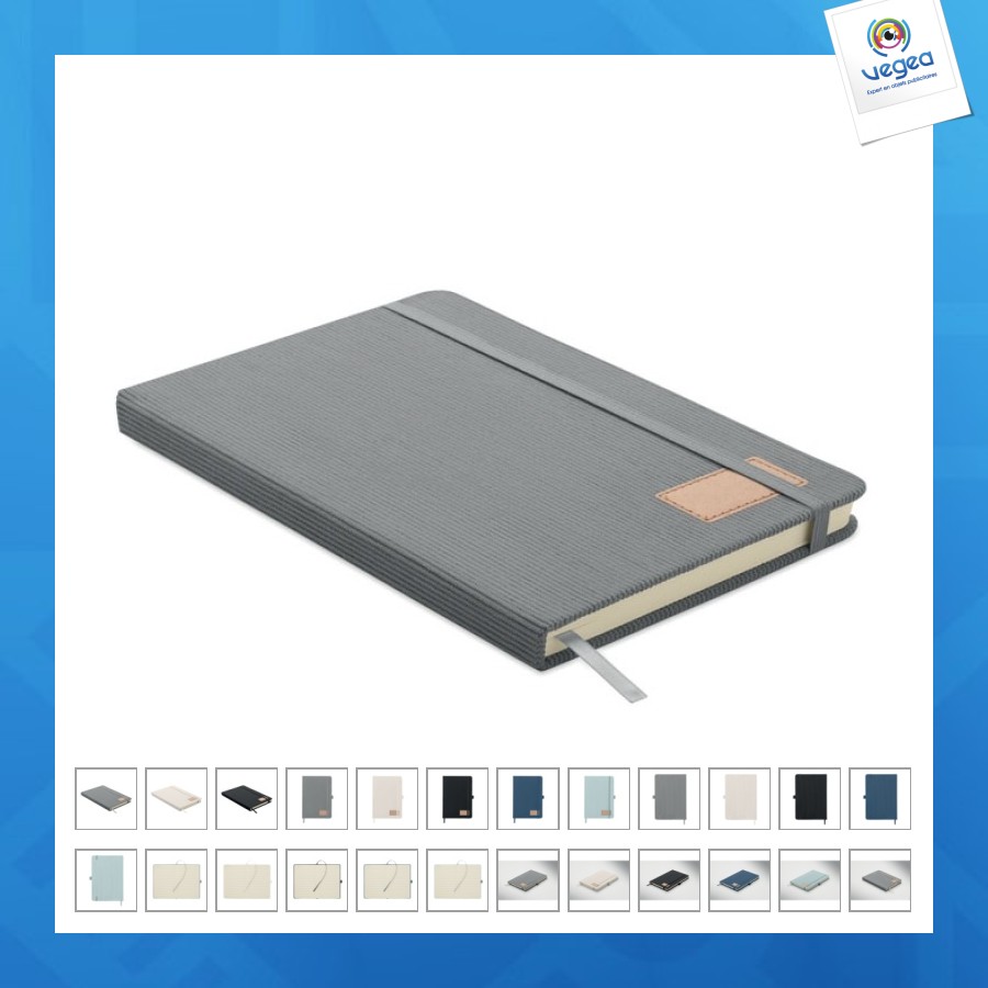Carnet a5 de promoción rigide en rpet