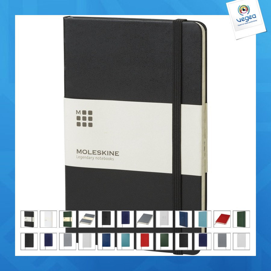 Carnet de promoción classic l à couverture rigide - ligné