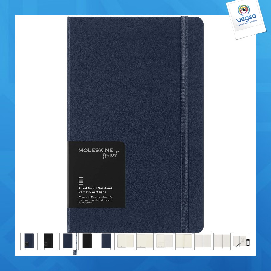 Carnet l moleskine personalizable smart - ligné
