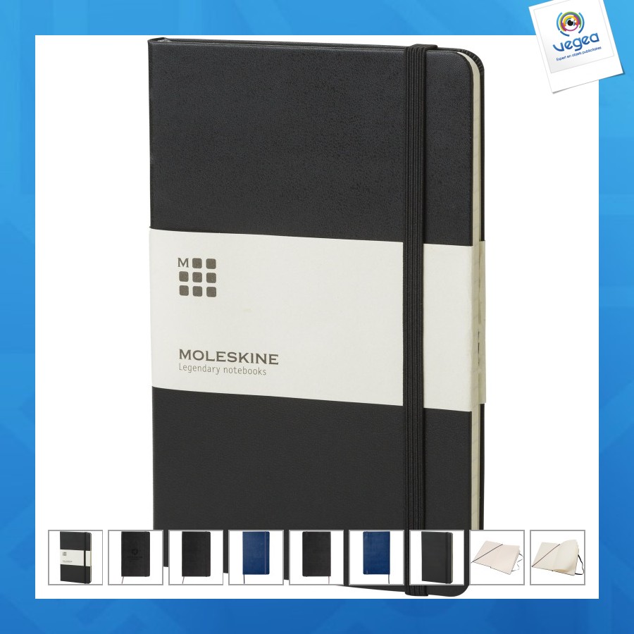 Carnet personalizable classic l à couverture rigide - ordinaire