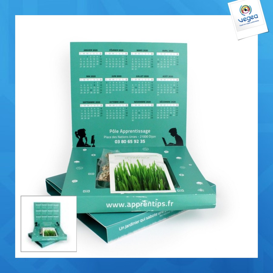 Carte jardin carré