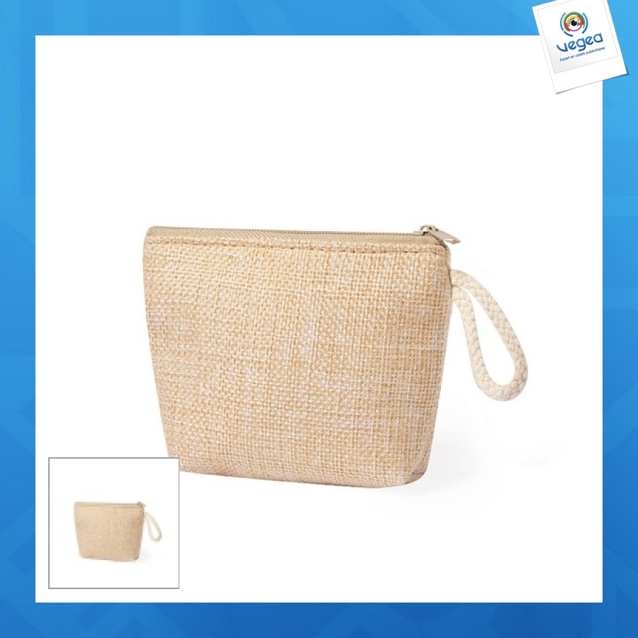 Cartera de promoción de tela