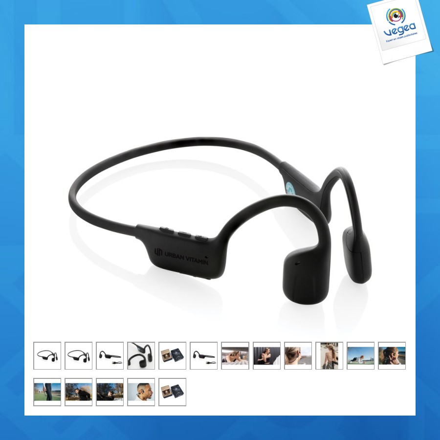 Casque audio de promoción en plastique rcs urban vitamin glendale