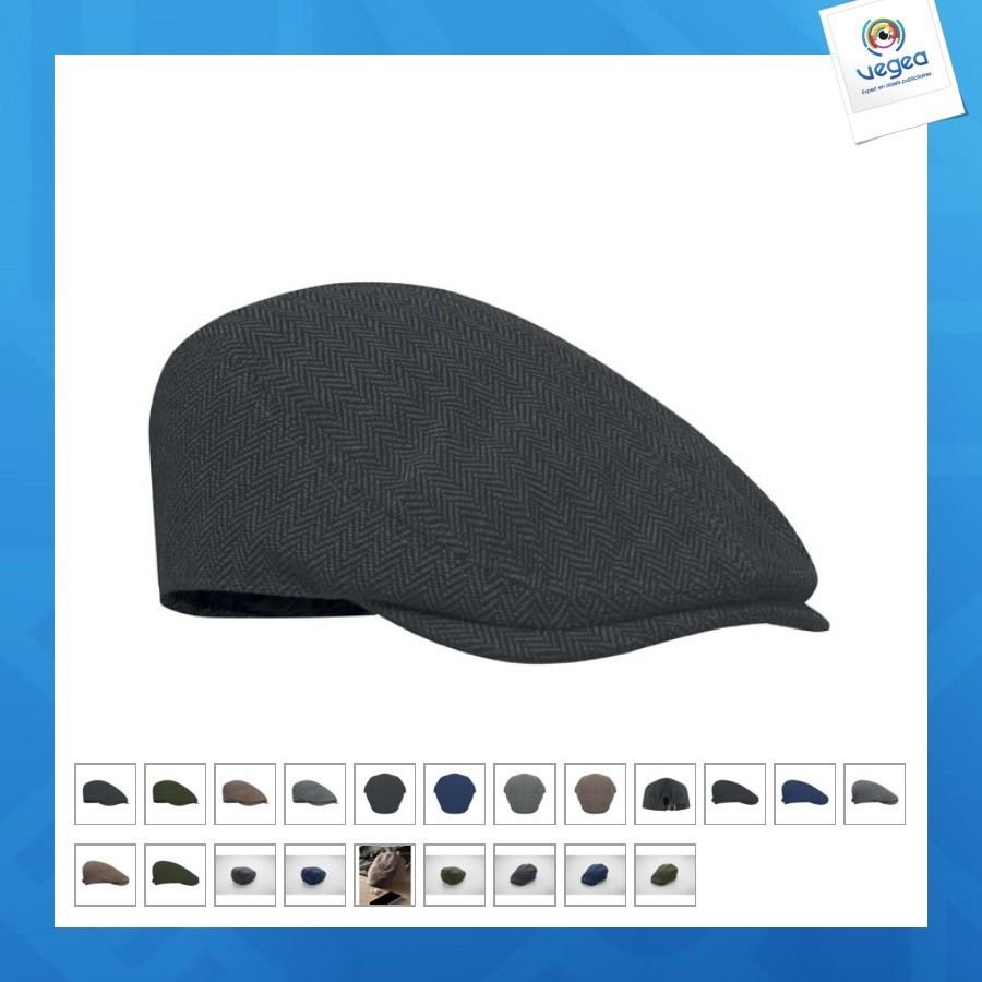Casquette de promoción newsboy 335g/m²