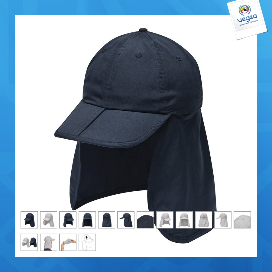 Casquette personalizable de baseball 6 panneaux