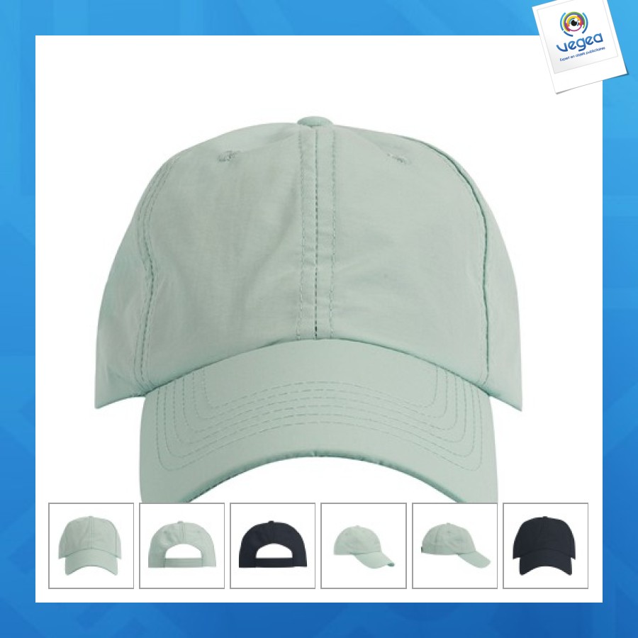 Casquette personalizable légère et respirante
