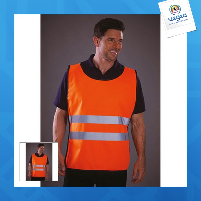 Casulla personalizable de alta visibilidad
