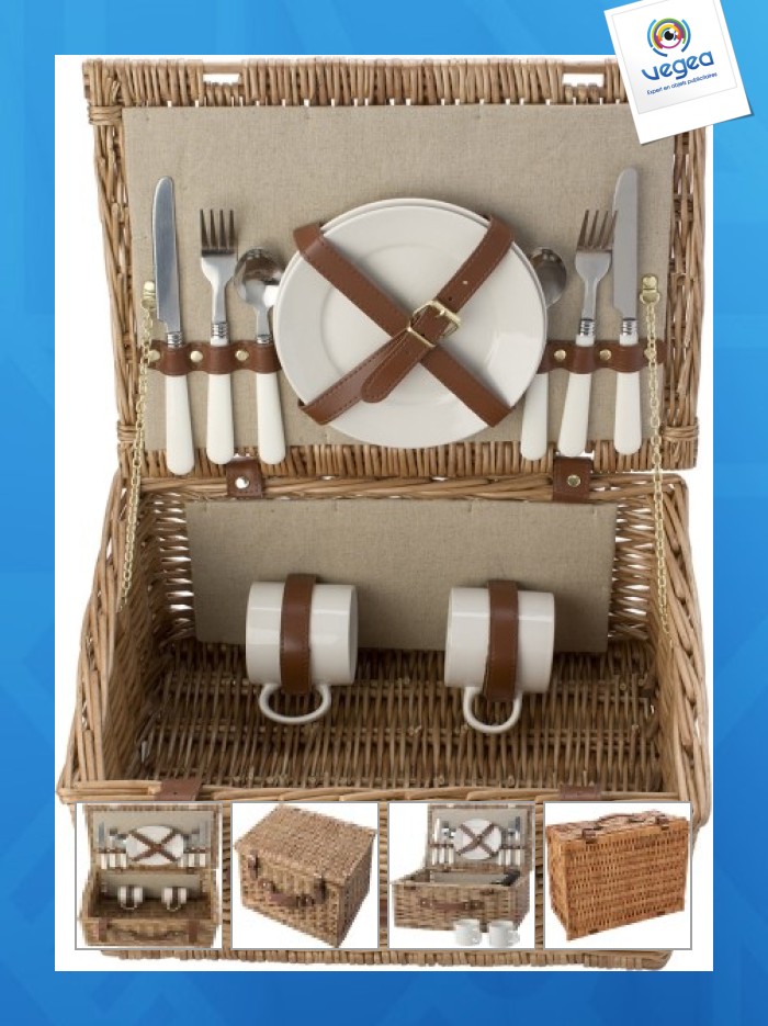 Cesta de picnic de promoción 2 personas
