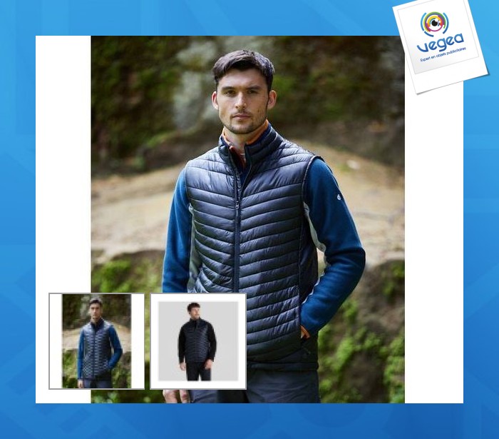 Chaleco acolchado de poliéster reciclado - expert expolite thermal vest