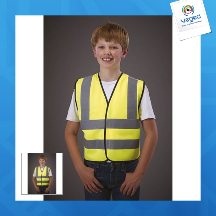 Chaleco de alta visibilidad para niños