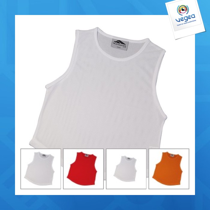 Chaleco deportivo unisex adulto - club senior