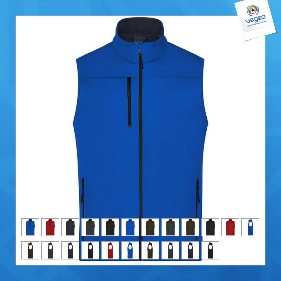 Chaleco softshell hombre - daiber