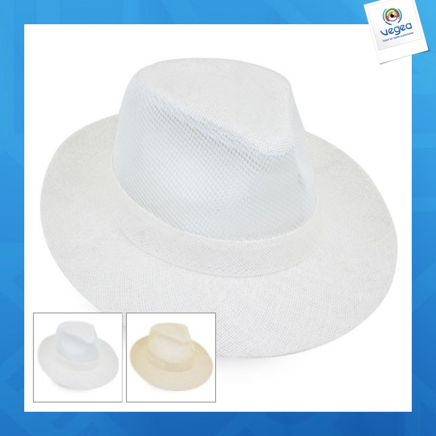 Chapeau personalizable en fibre de papier