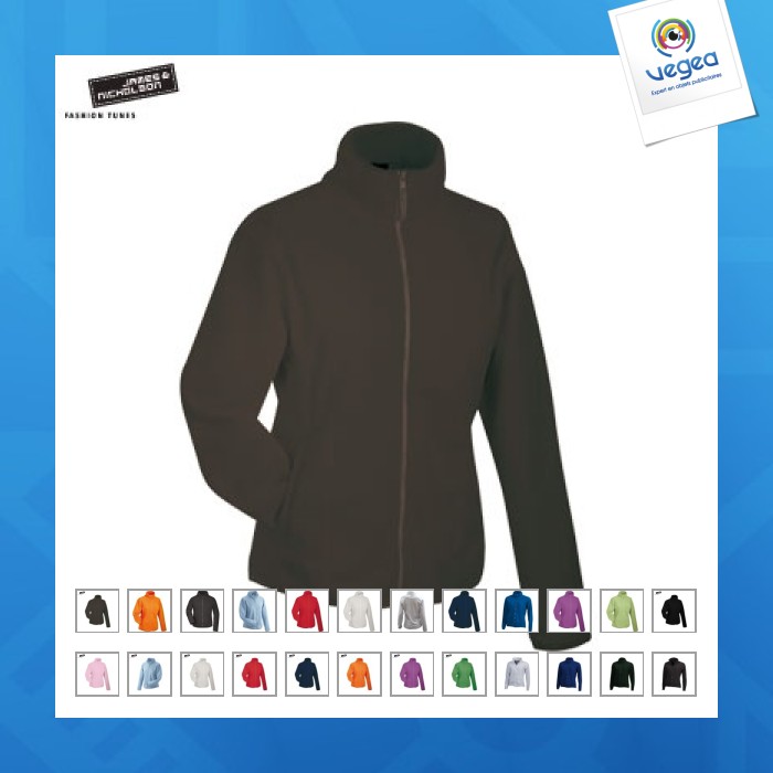 Chaqueta de micropolar de promoción girly
