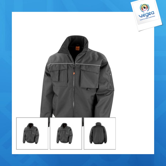 Chaqueta de promoción de piloto sabre - chaqueta de trabajo