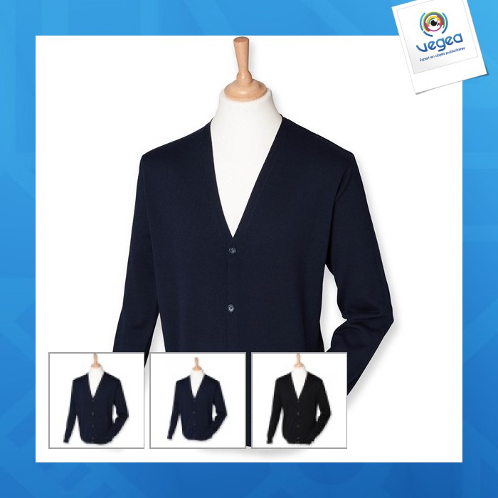 Chaqueta de punto henbury para hombre