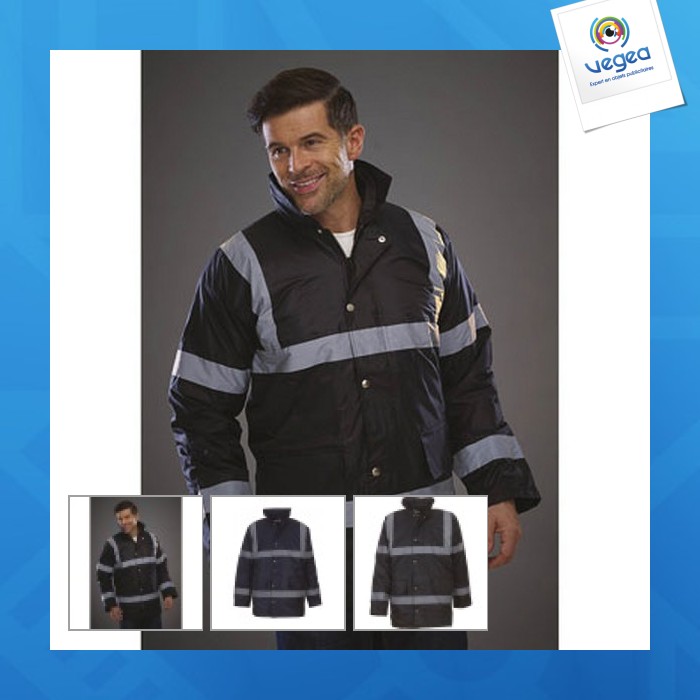 Chaqueta de seguridad personalizable