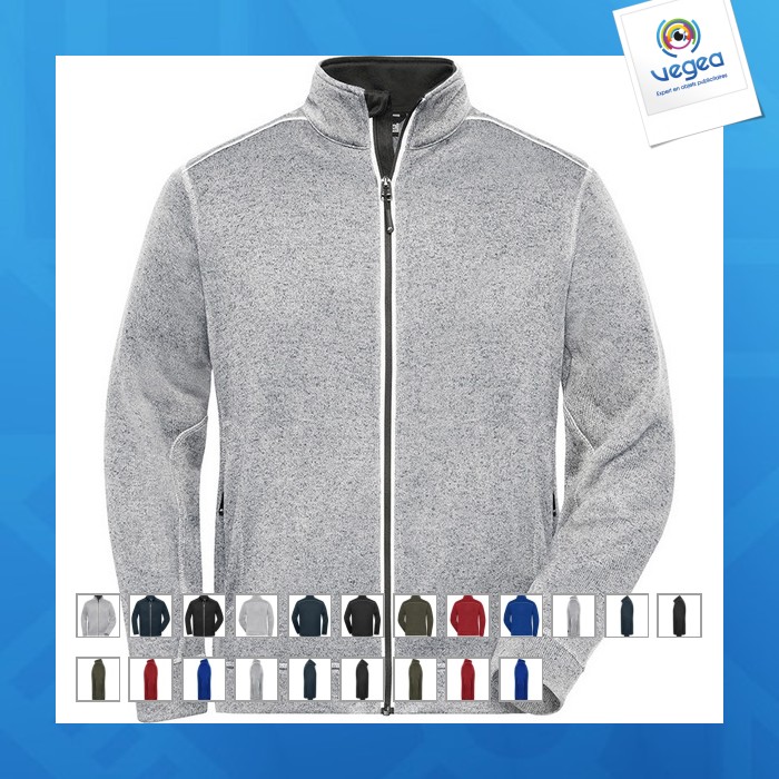 Chaqueta polar personalizable para hombre - daiber