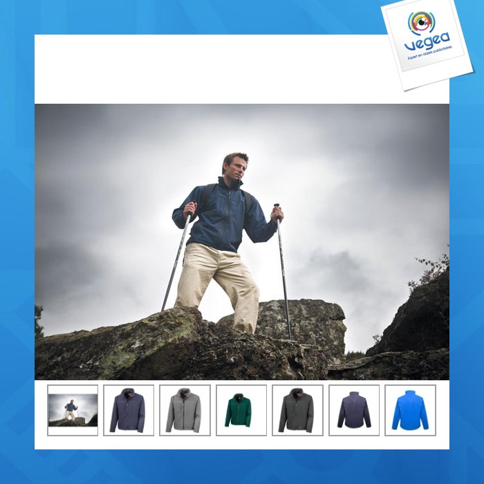 Chaqueta soft shell result classic