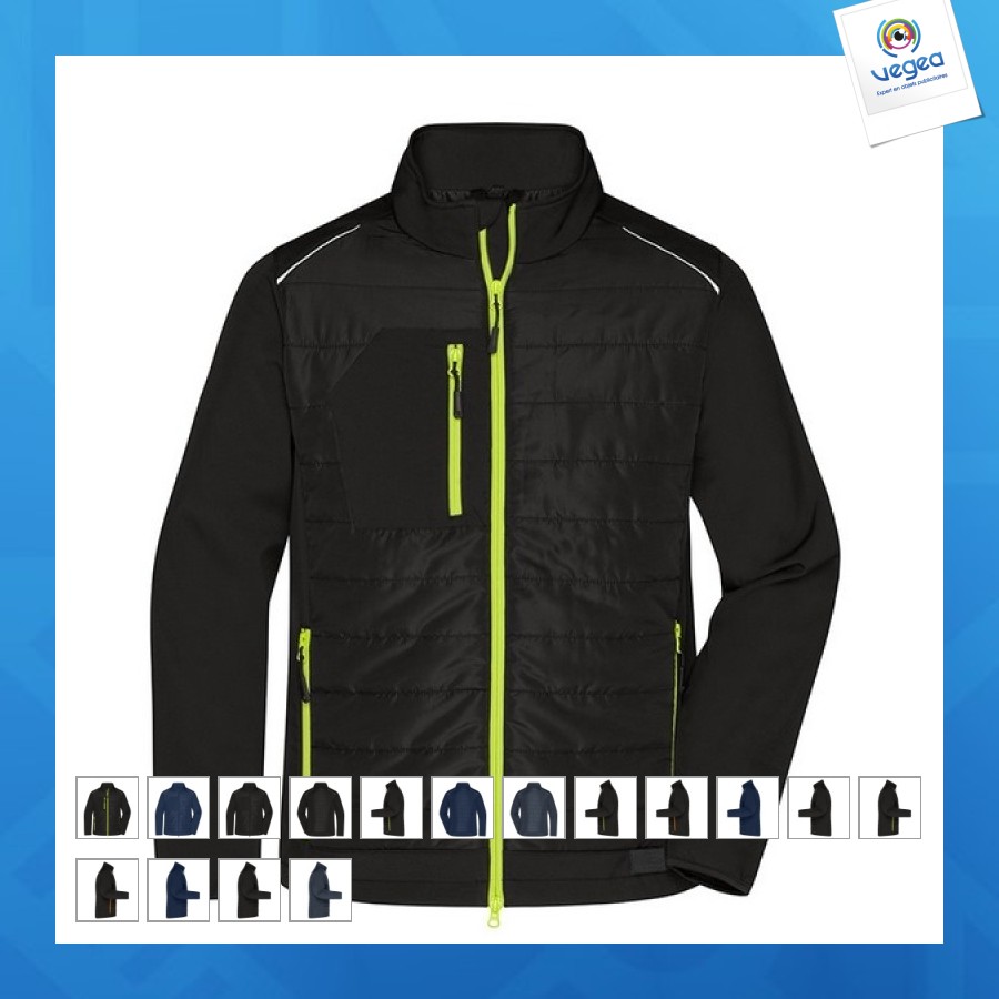 Chaqueta técnica en rpet para hombre - daiber