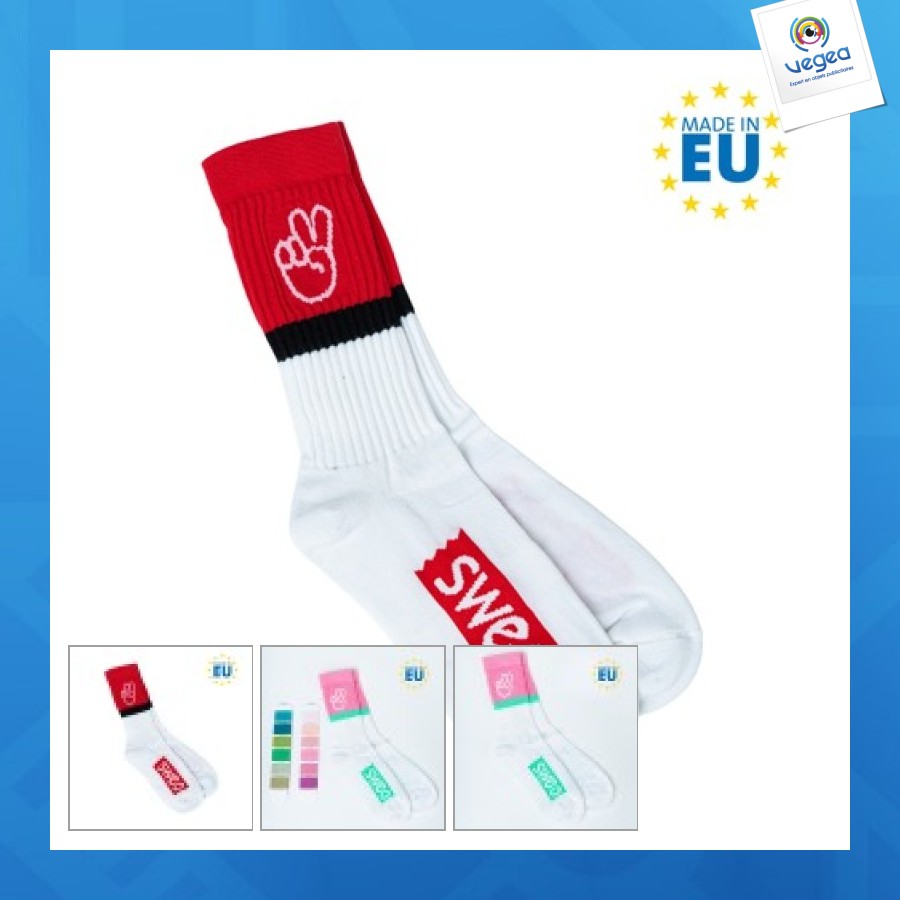 Chaussette personalizable de sport