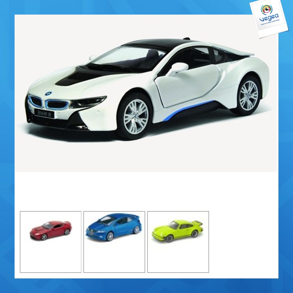 Coche deportivo 10-12cm