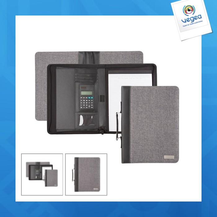 Conférencier personalizable a4 smokey zip