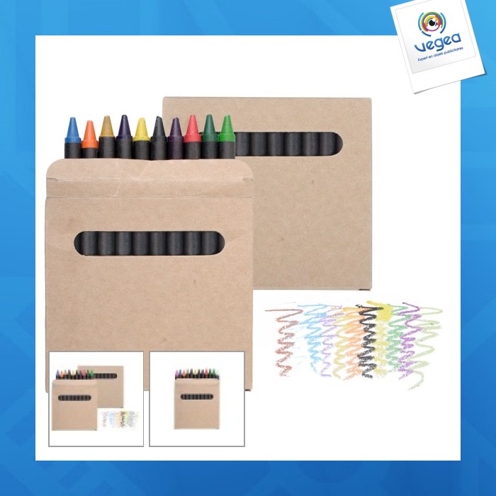 Conjunto de 12 pasteles de colores