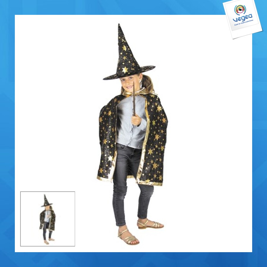 Conjunto de bruja chic infantil