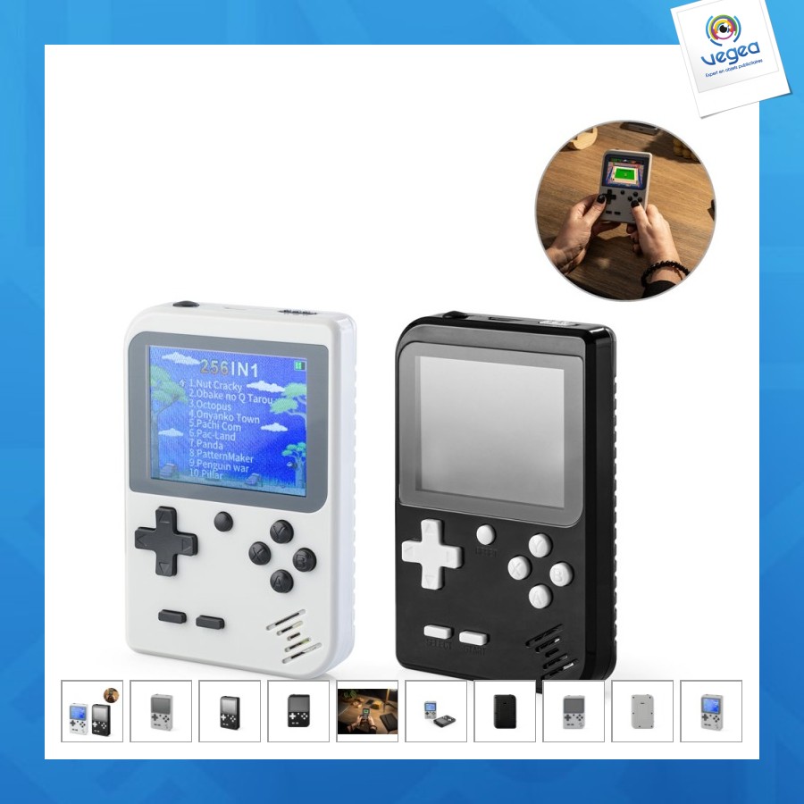 Console de jeux de promoción portable 256 jeux