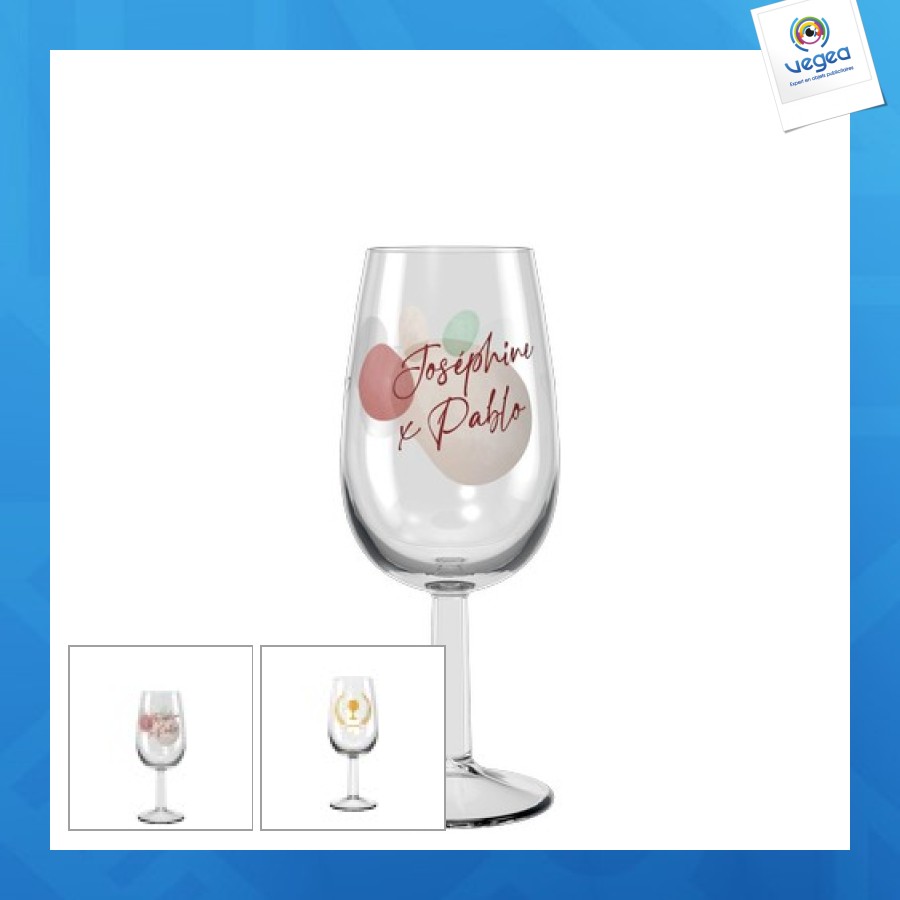 Copa de vino de promoción personalizada inao 22cl - quadrichomie