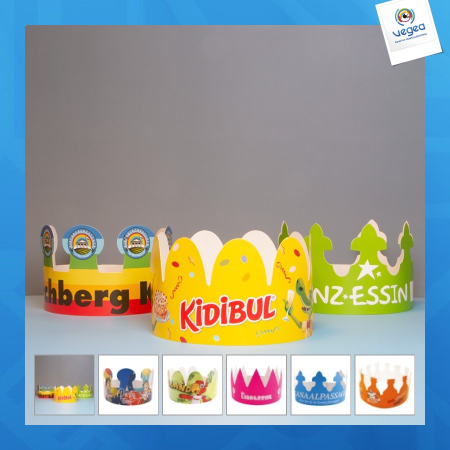 Corona personalizable de cartón