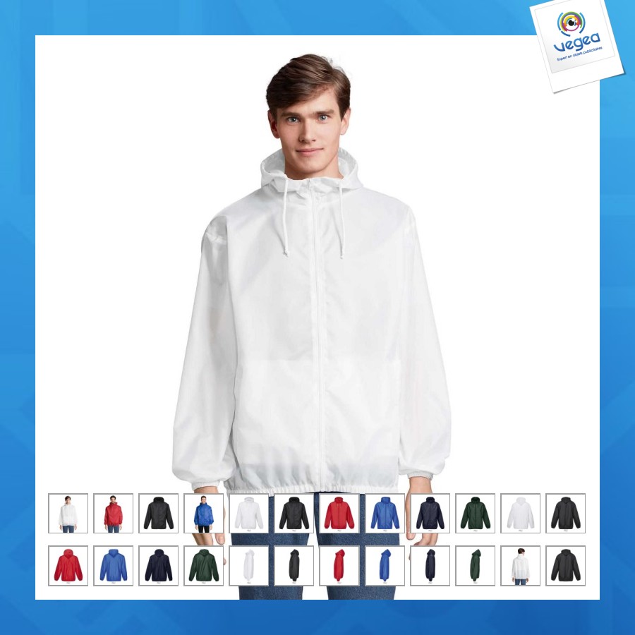 Coupe-vent de promoción unisexe déperlant - shield