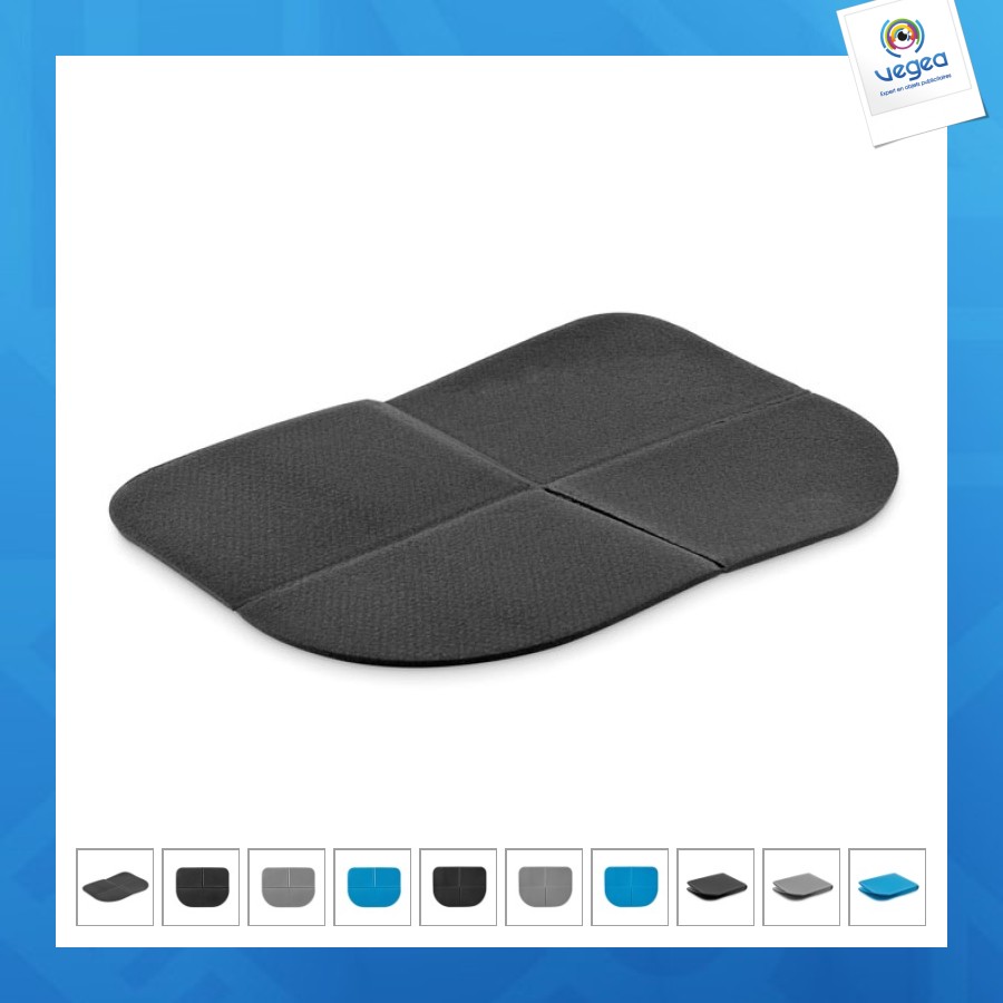 Coussin personalizable de siège pliable