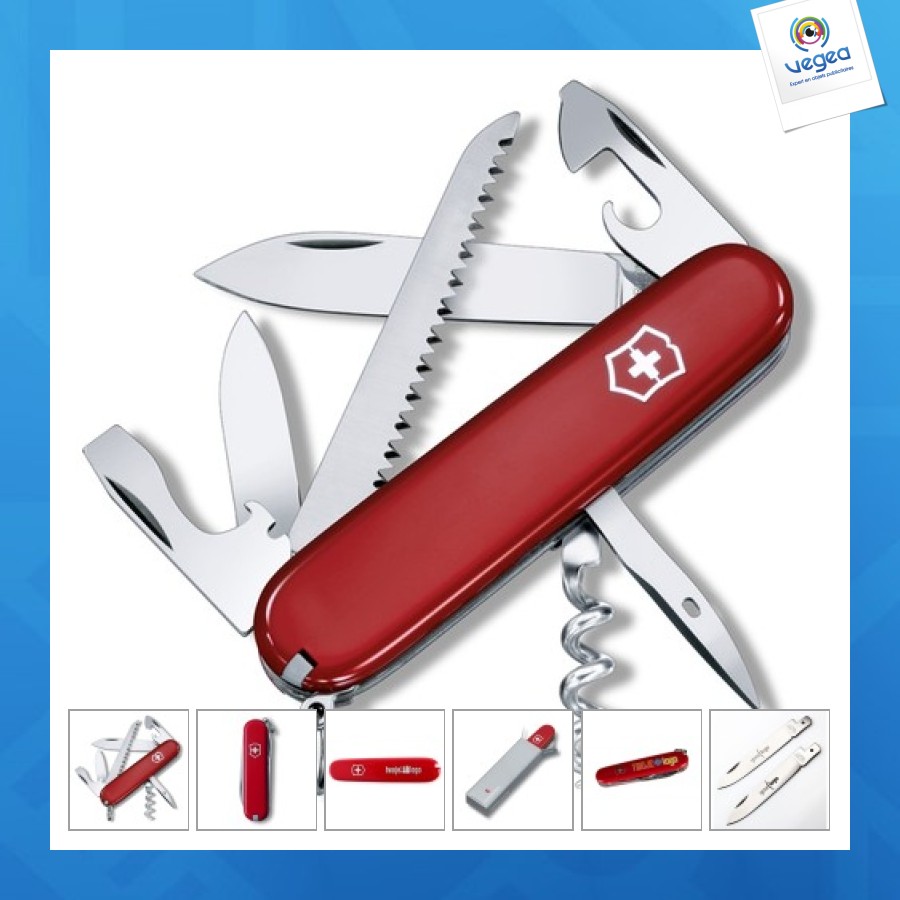 Couteau de poche de promoción victorinox camper 91 mm