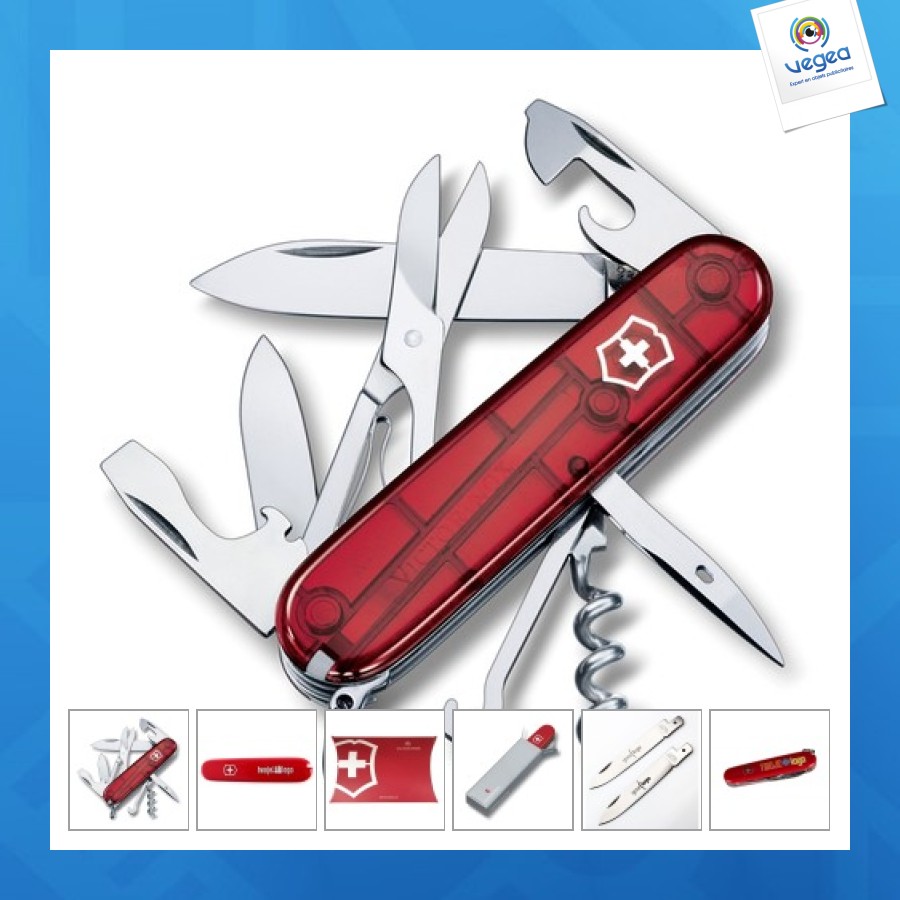 Couteau de poche de promoción victorinox climber 91 mm