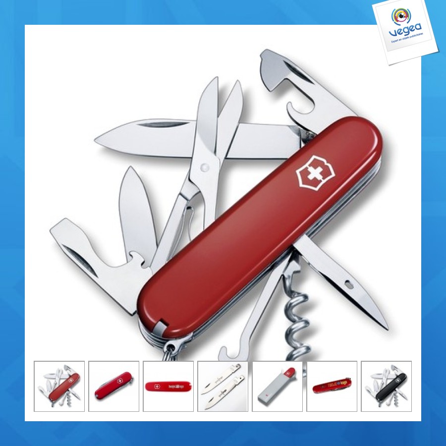 Couteau de poche personalizable victorinox climber 91mm