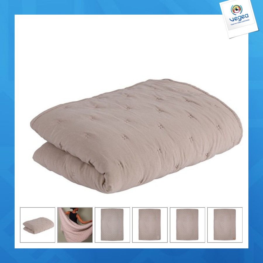 Couverture de promoción matelassée