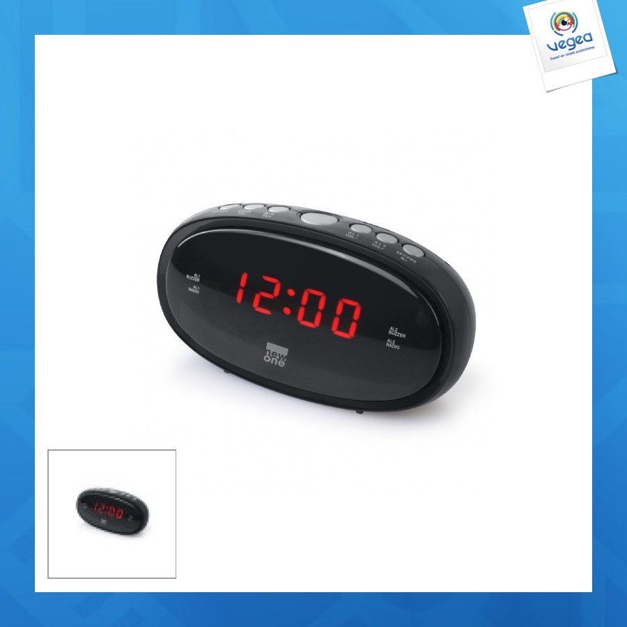 Cr100 | newone pll radio-réveil personalizable