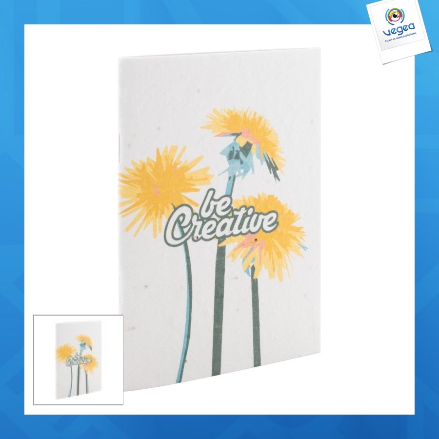 Creanote plus a6 seed cuaderno personalizable personalizado creanote plus a6 seed en papel con semillas