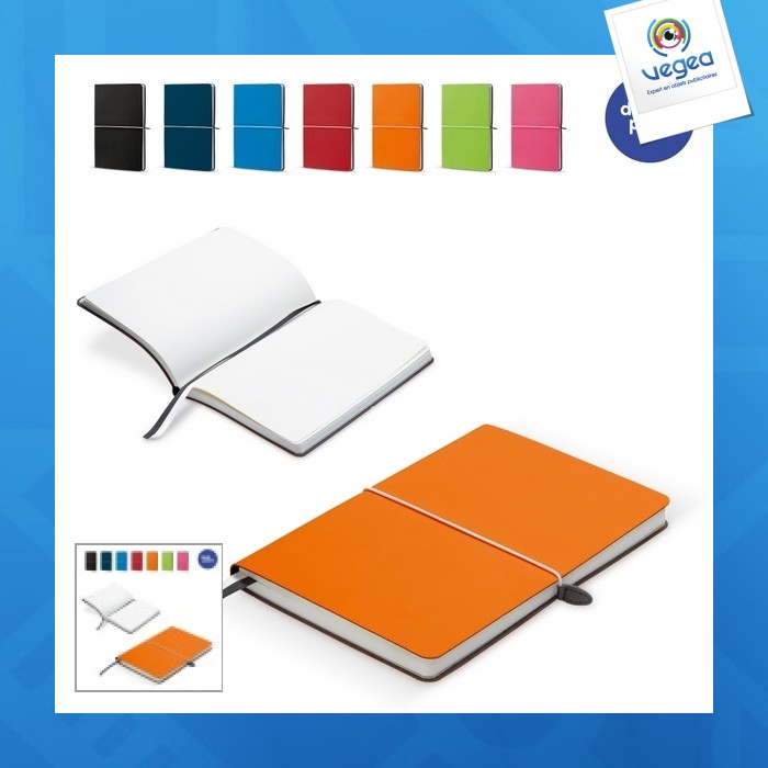Cuaderno a5 de tapa blanda