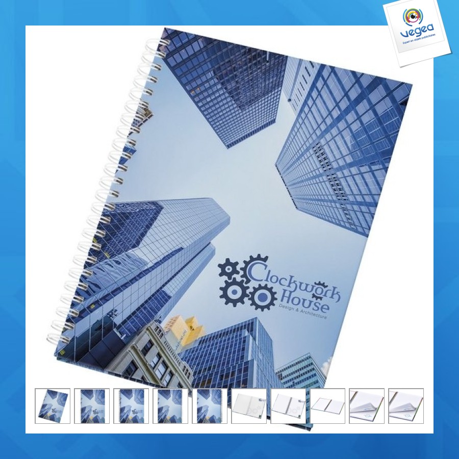 Cuaderno a5 personalizado con tapa dura